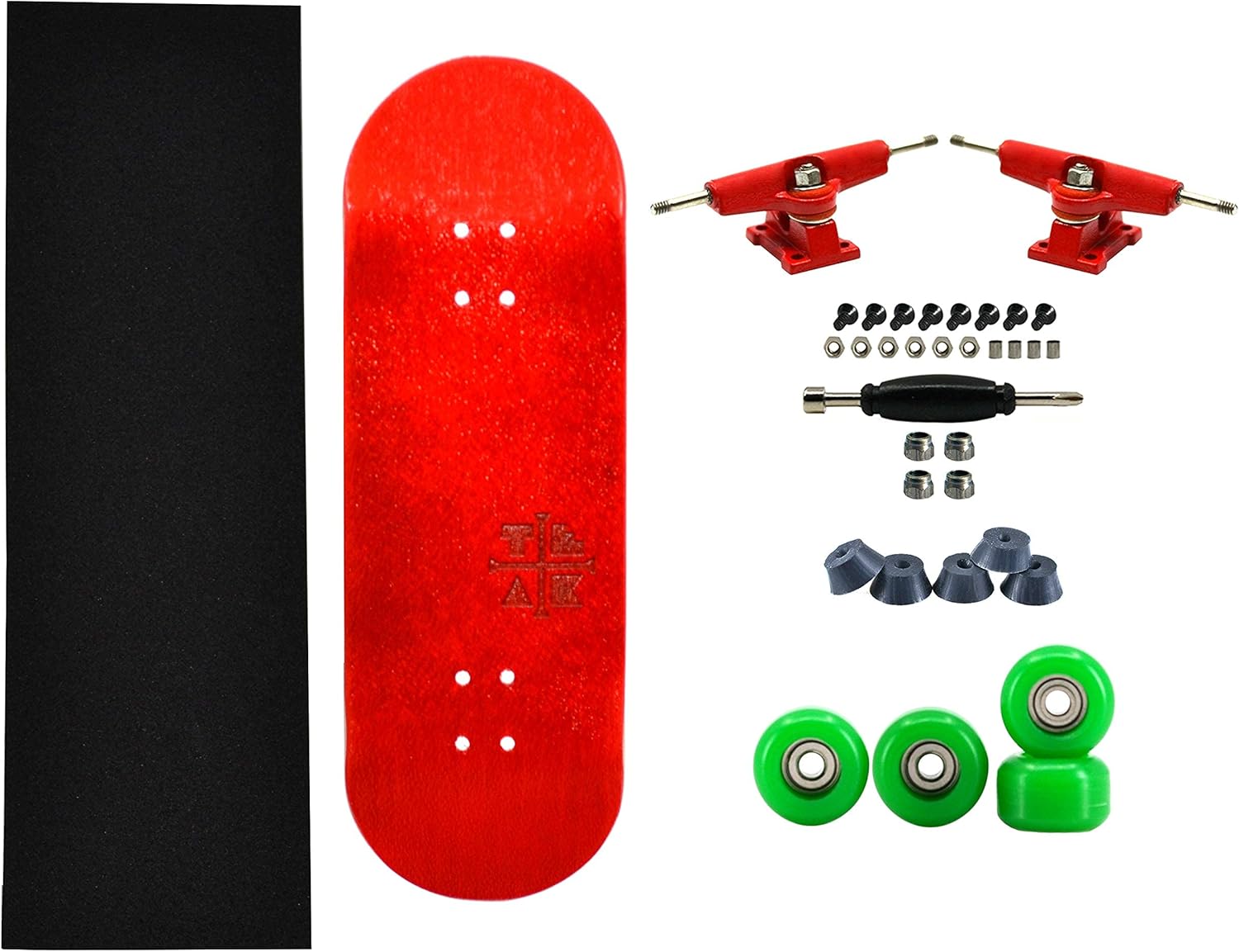 Teak Tuning PROlific Complete Fingerboard with Upgraded Components Pro Board Shape and Size