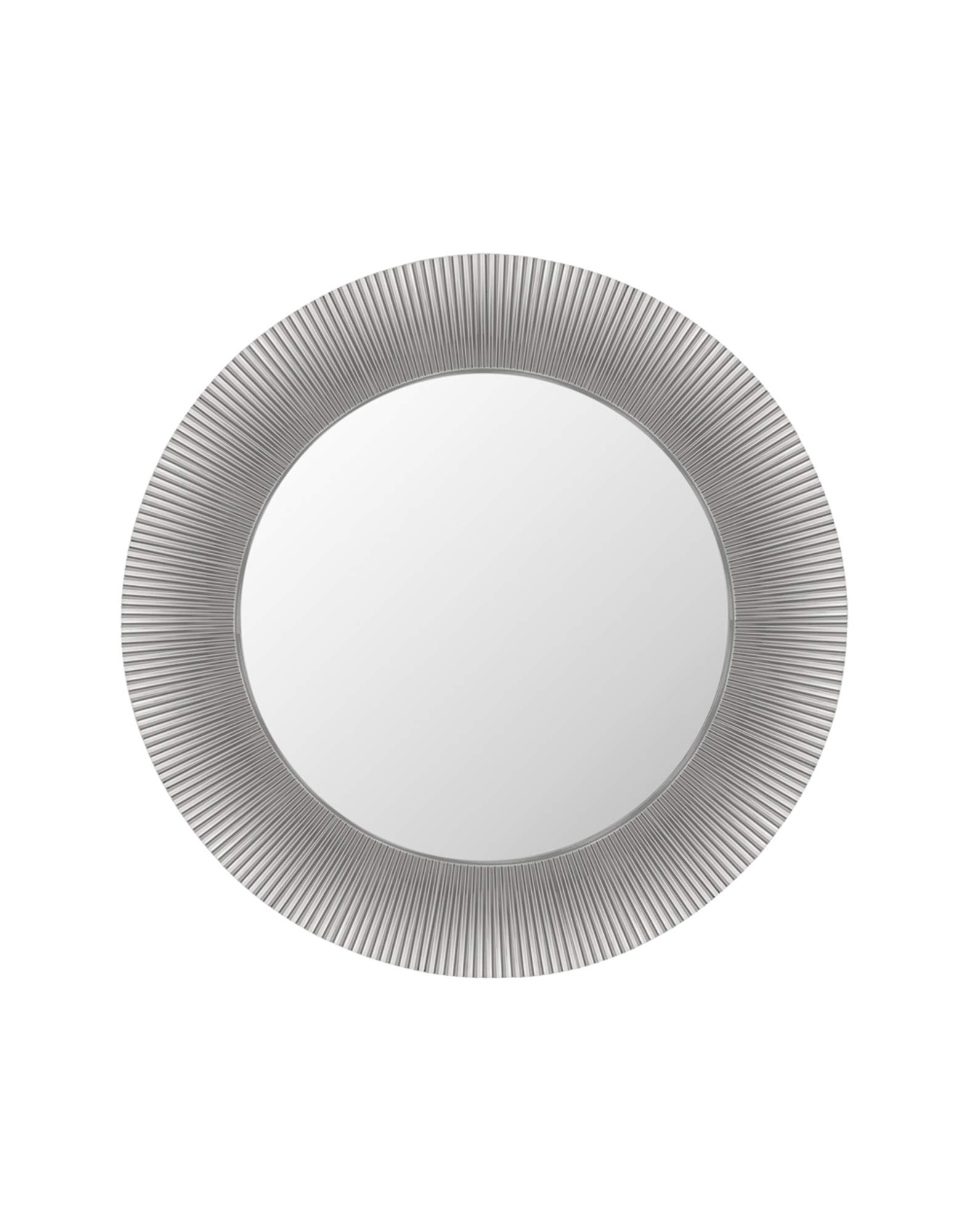 Kartell All Saints Specchio Metal, Plastic, Grey, 78x4x78cm