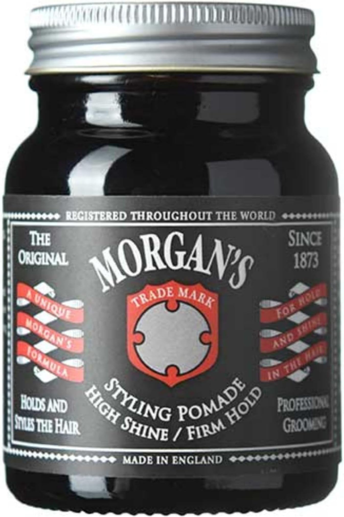 Morgan's Styling Pomade, High Shine Firm Hold, 100 ml, 0.22 pound