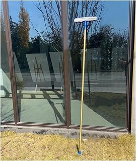 Squeegee Window Cleaner 2 in 1 with Extension Pole 5 8 18 28 38 41 Ft Long, Professional Window Cleaning Tool & Window Washer Squeegee, for Car Shower Glass Door High Windows (Size : Length 5.5m/216.