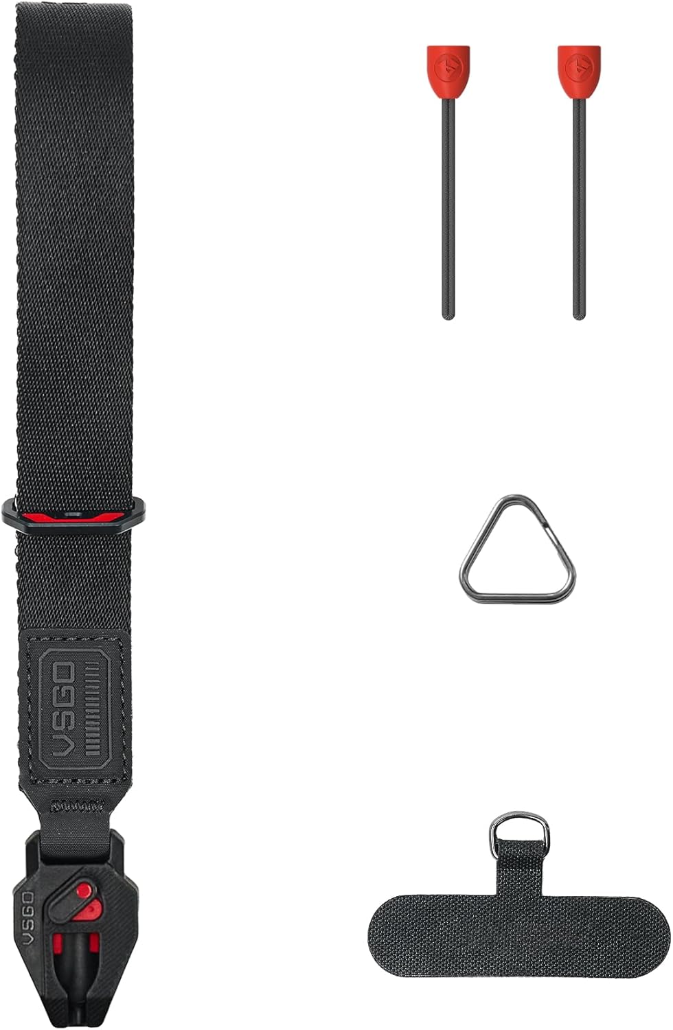VSGO Black Snipe Urban Photography Wrist Strap – Patented Quick-Release, 80kg Load, Anti-Twist, Skin-Friendly, Fits Camera, Action Cam, Phone