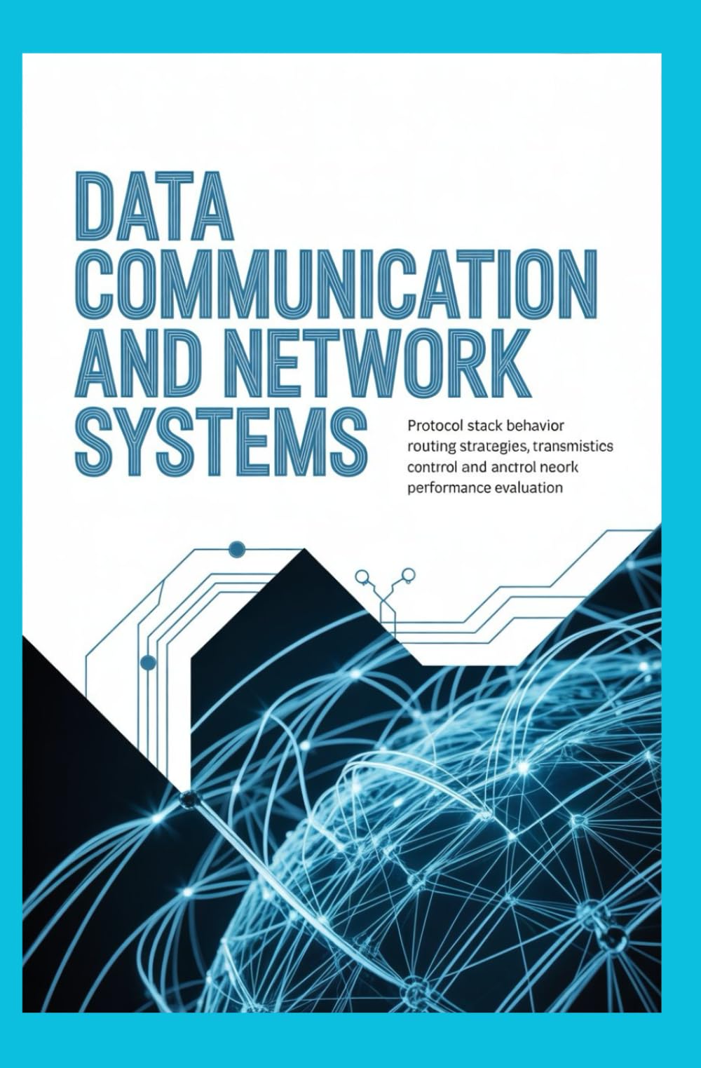 DATA COMMUNICATION AND NETWORK SYSTEMS: Protocol stack behavior routing strategies transmission control and network performance evaluation