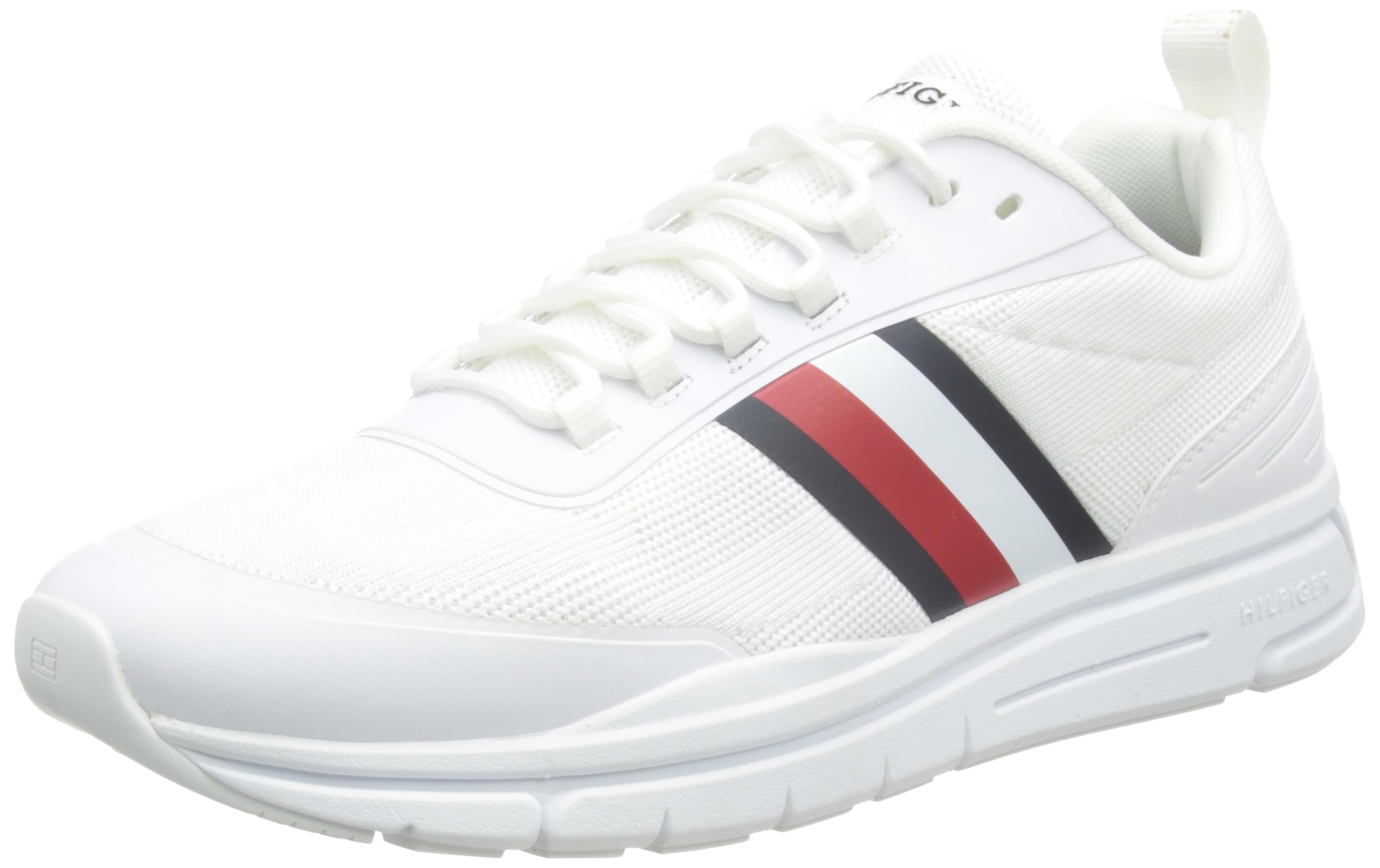 Tommy Hilfiger Modern Runner Stripes Knit Fm0fm04835, Zapatilla de Running Hombre