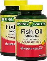 Vista 7 de Aceite de pescado Omega 3 de 1000 mg – 60 cápsulas blandas, suplementos de omega-3 para mujeres y hombres, aceite de pescado, ácido graso de aceite