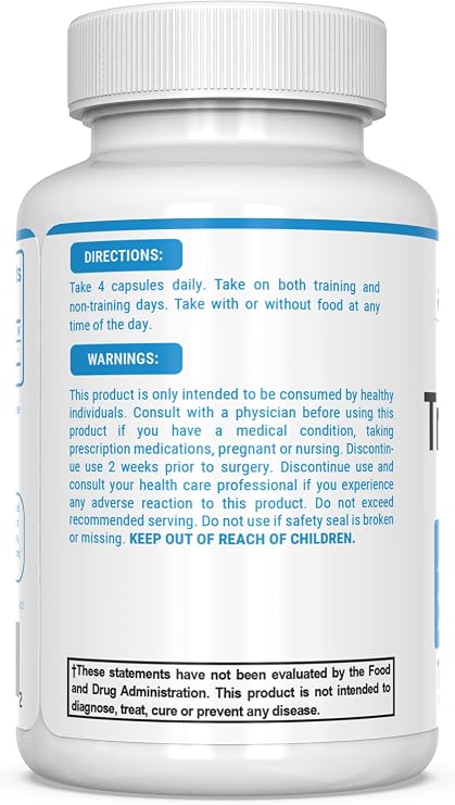 PEScience TruCreatine Creatine Pills, Easy-to-Take Creapure Creatine Capsules, Monohydrate, for Men & Women, Supports Muscle Growth, Strength & Recovery, Cognition, 3g Per Serving, 120 Capsules