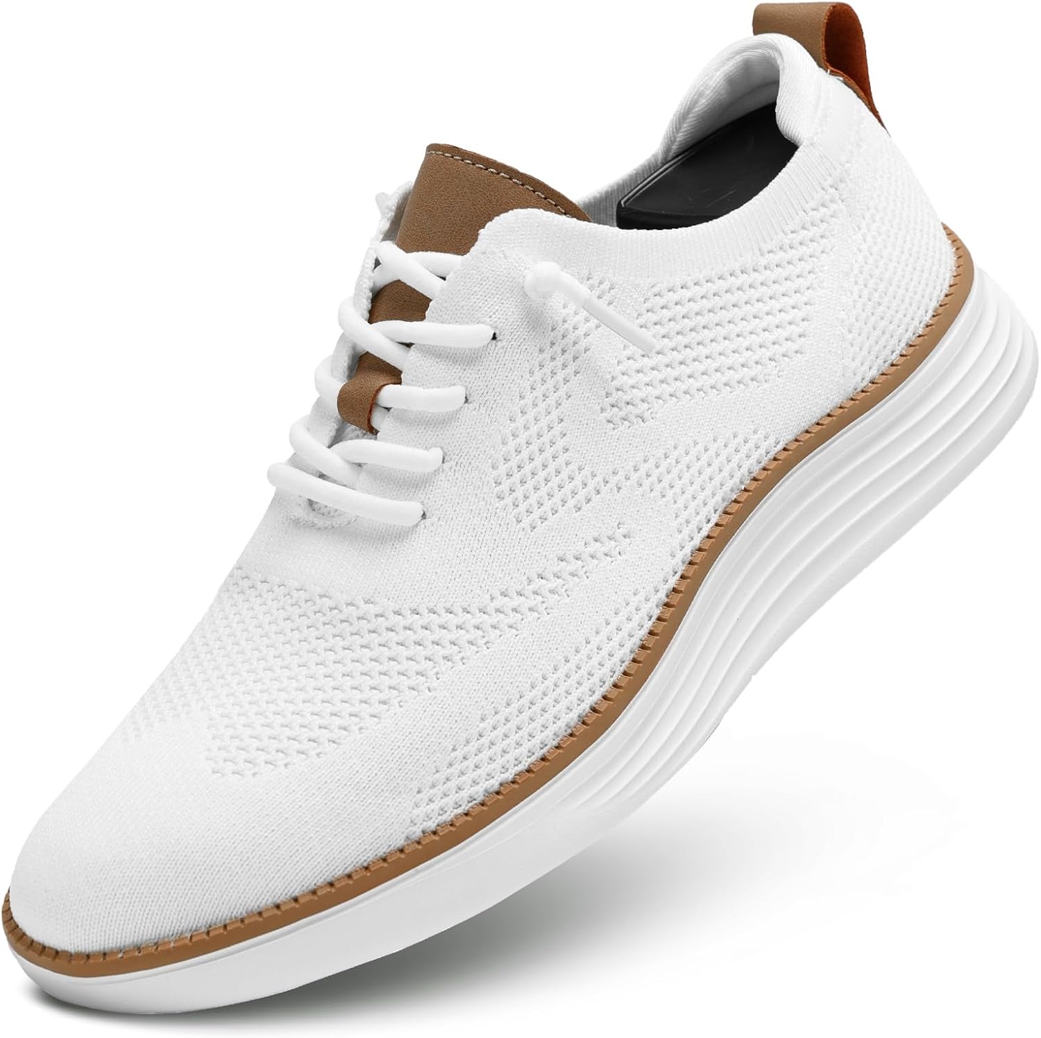 Men's Casual Dress Shoes Fashion Mesh Oxfords Business Walking Work Sneakers Comfortable Lightweight