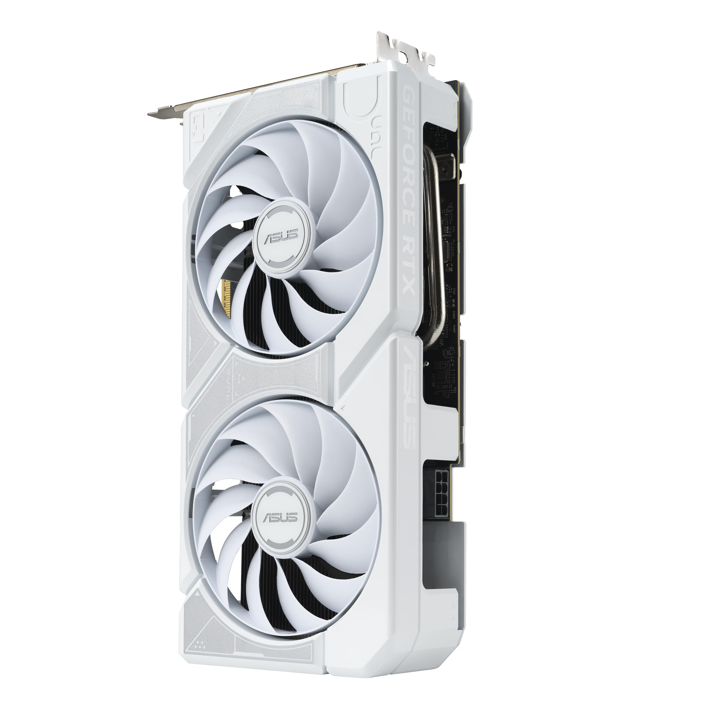 ASUS Dual GeForce RTX 5060 Ti 16GB GDDR7 White OC Edition (PCIe 5.0, 16GB GDDR7, DLSS 4, HDMI 2.1b, DisplayPort 2.1b, 2.5-Slot Design, Axial-tech Lüfterdesign, 0dB Technologie und mehr)