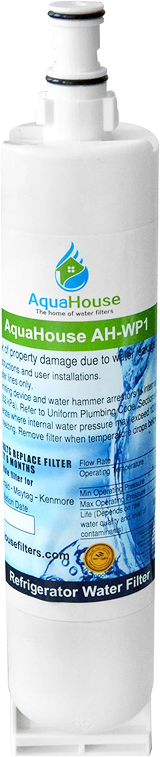 Water Filter Compatible with Whirlpool Fridge 461951401681, WPRF-100, USC009, USK009