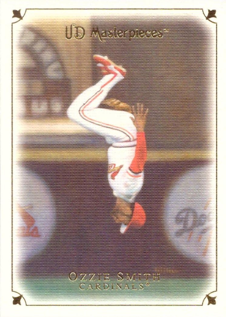 2007 Upper Deck Masterpieces 19 Ozzie Smith Baseball Card