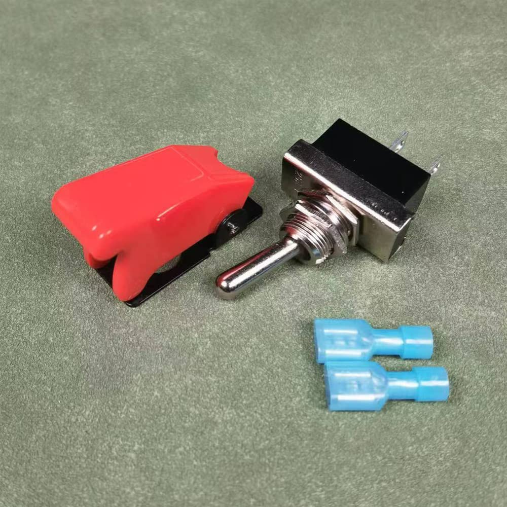 KN3C-101 SPDT Wippschalter – 15 A, 250 VAC, Metallhebel, Schraubklemmen, 4 Stück, Für Industrie & Auto