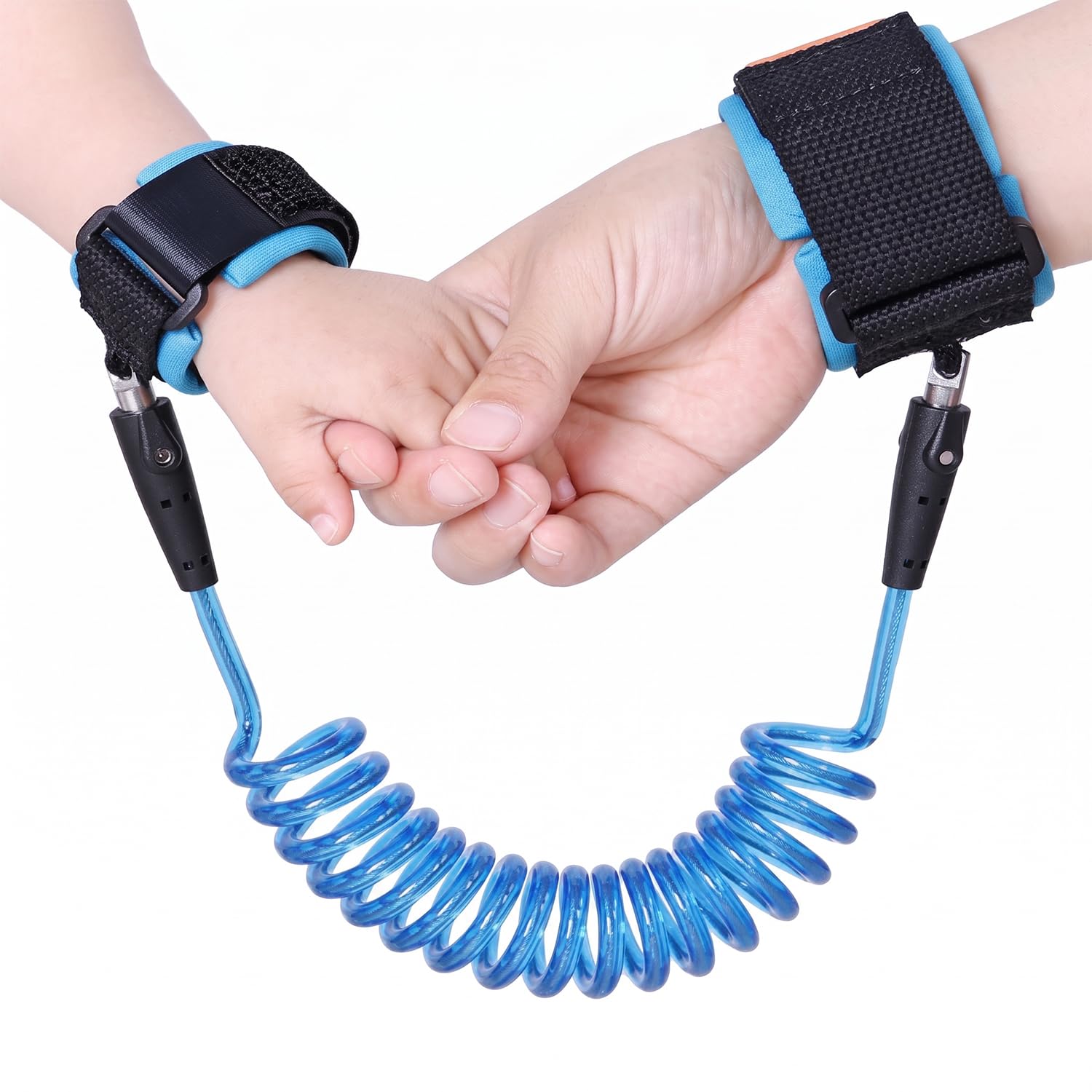 SYGA 1.5 Meter Anti Lost Safety Wrist Bracelet for Baby Child,with Extra Long Harness Strap Walking Hand Belt(Blue)-image-21