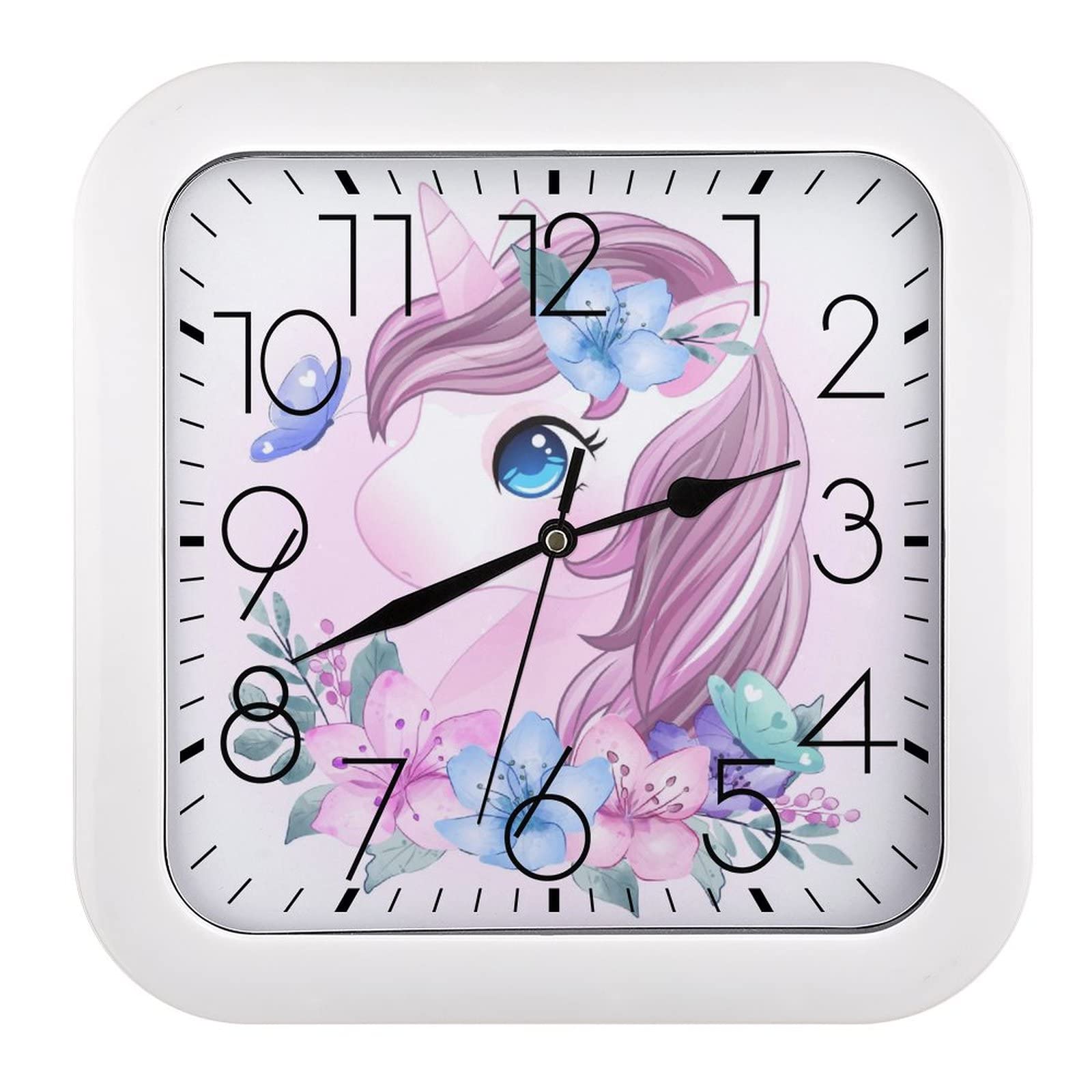 Pendule murale silencieuse originale idee cadeau decoration maison et bureau
