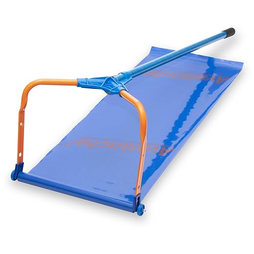 Avalanche! AVA500, Easy and Quick Snow Removal from Roof, Slick Surface Slide, Quick Assembly, Rook Rake for Snow Removal, Made in The USA