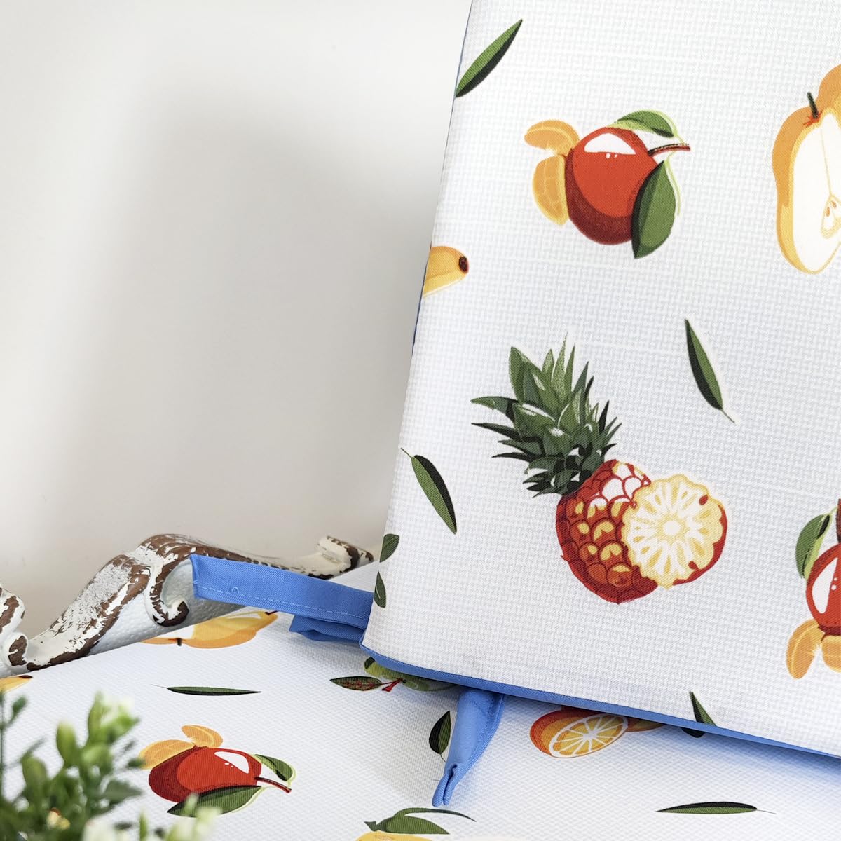 DONATELLA COJIN Cocina Frutos EXOTICOS - Azul, Silla
