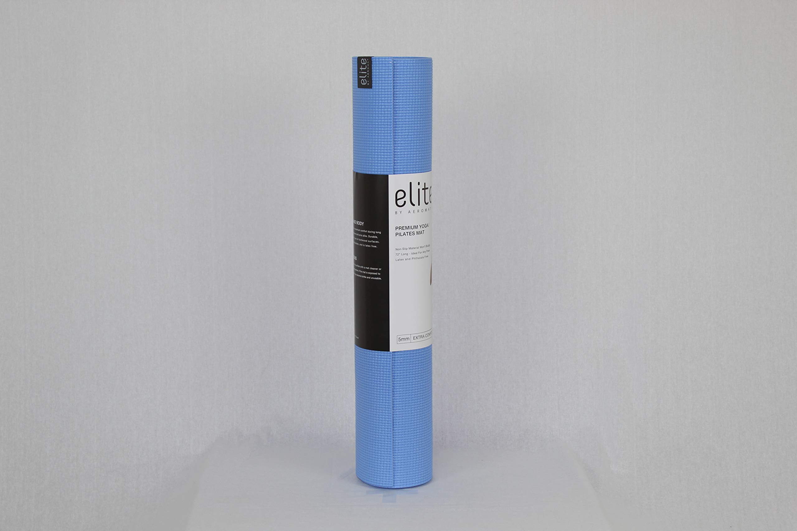 Aeromat Elite mata do pilatesu do jogi o grubości 5 mm (61 cm x 72 cm) do ćwiczeń jogi lub pilatesu, ćwiczeń ogólnych