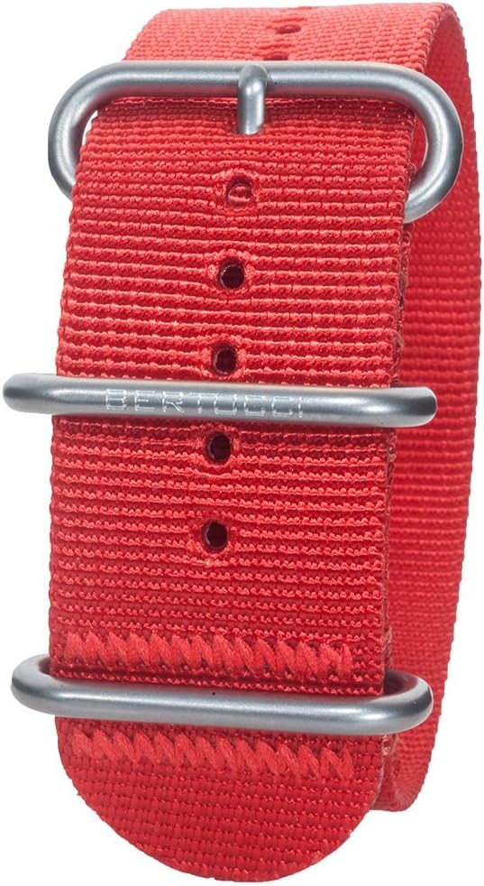 Bertucci DX3 B-112 International Orange 26mm Nylon Watch Band