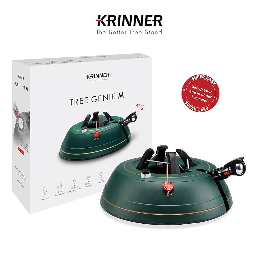 KRINNER COMFORT M クリスマスツリースタンド Amazon.com: Krinner All New Christmas Tree Genie M : Home