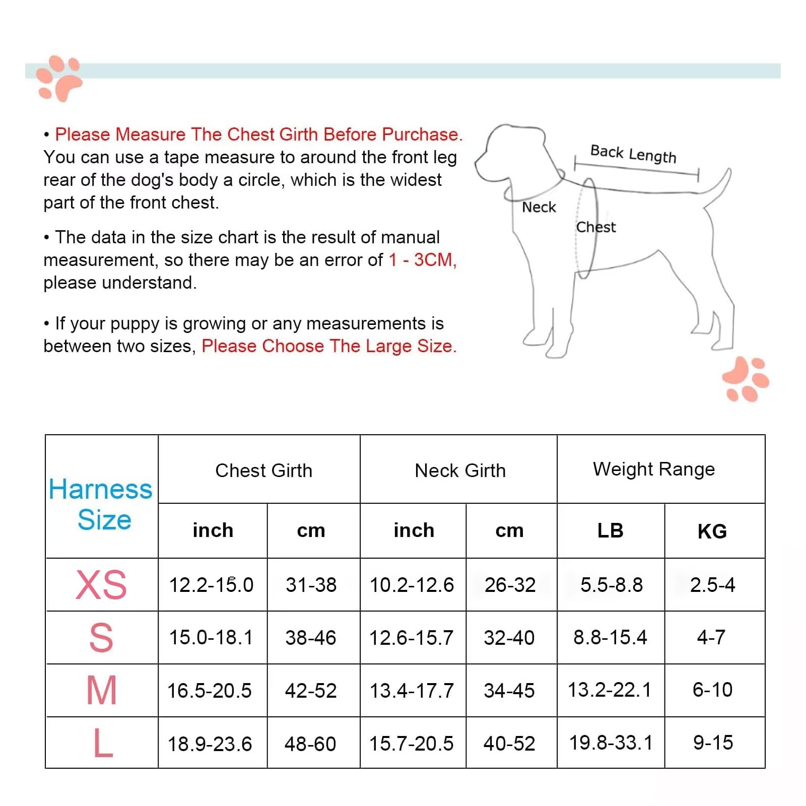 FEimaX Pettorina Per Cani Riflettente Antifuga - Imbracatura Regolabile Con Guinzaglio Per Passeggiate E Corsa - Foto 3