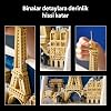 LEGO Architecture Paris – Aşıklar Şehri 21064 – Yetişkinler için Eyfel Kulesi, Notre Dame, Zafer Takı ve Louvre Müzesi Mimari Simgelerini İçeren Dekoratif Model Yapım Seti, Hediye Fikri (958 Parça)