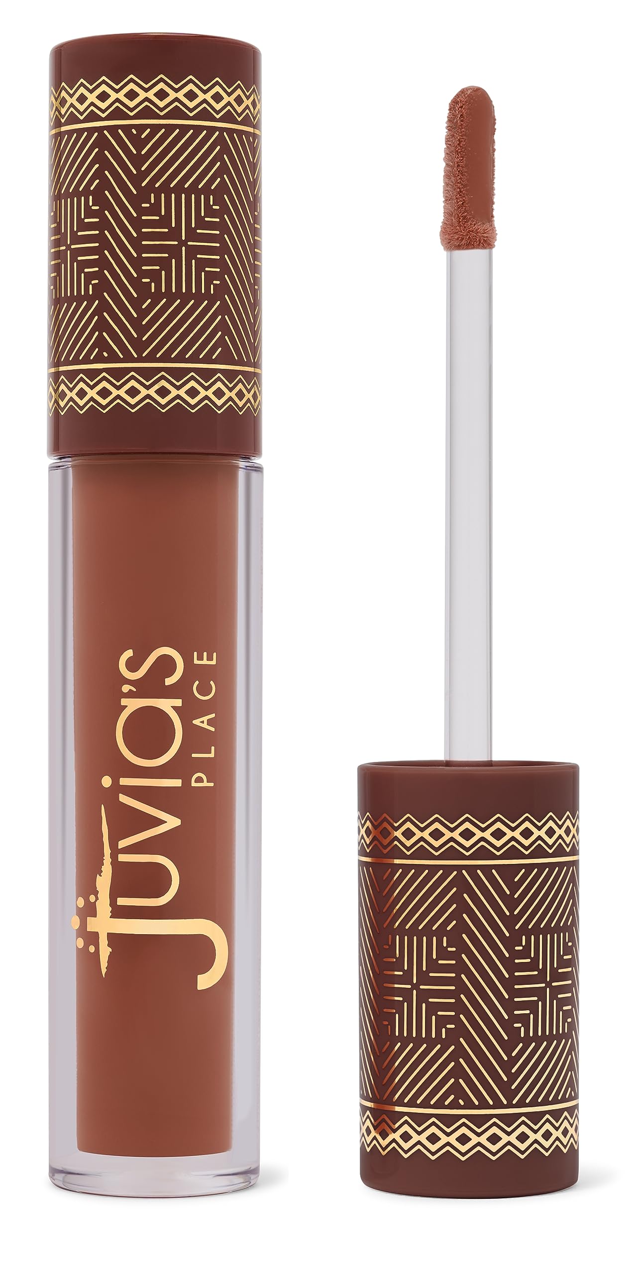 Juvia's Place Coffee Shop Lip Gloss - Macchiato - Hydrating Butter Lip Gloss for Women, Long-Lasting Shine, Moisturizing Glass-like Finish, Plumping Non-sticky, Suitable for every vibe