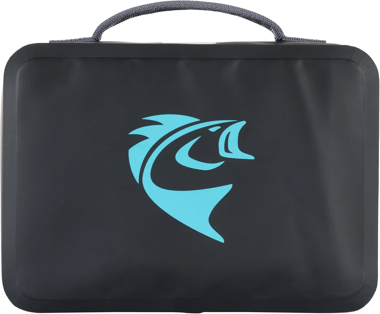 Evolution Fishing Plastix Case – Medium, Waterproof Soft Plastic Lure Storage Box, EVA Structured Interior, Clear Lid, Removable Dividers, Tackle Organizer