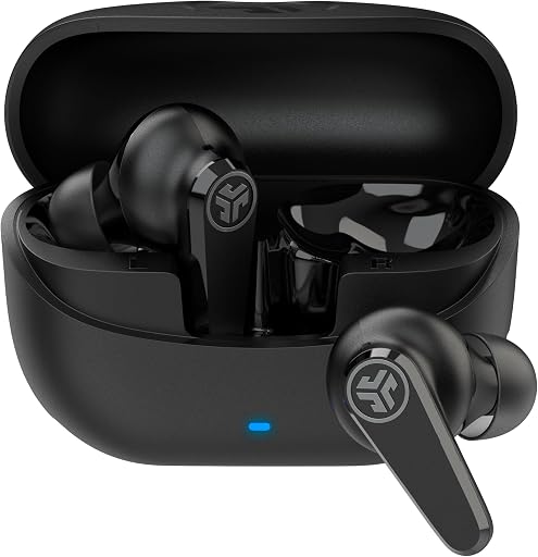 JLab Go Pods ANC, True Wireless Earbuds, Active Noise Cancelling, Bluetooth, Black (ASIN B0DWCGZZWD), rank #9 by monthly sales volume for 'Anc' on Amazon