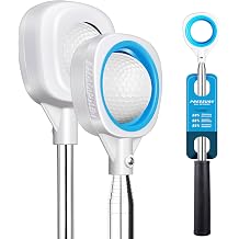 CHAMPKEY Performance Golf Ball Retriever Single Sided - Thicken Stainless Steel Shaft with Rubber Grip Golf Retriever - Available in 9Ft / 12Ft / 14.5Ft / 16.3Ft