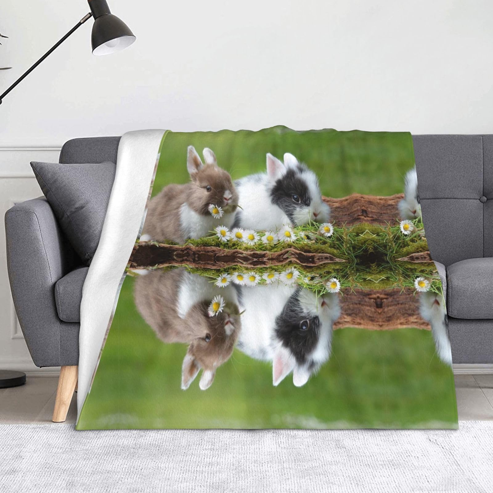 Couverture polaire flanelle anti-boulochage pour rester au chaud en camping et canapé
