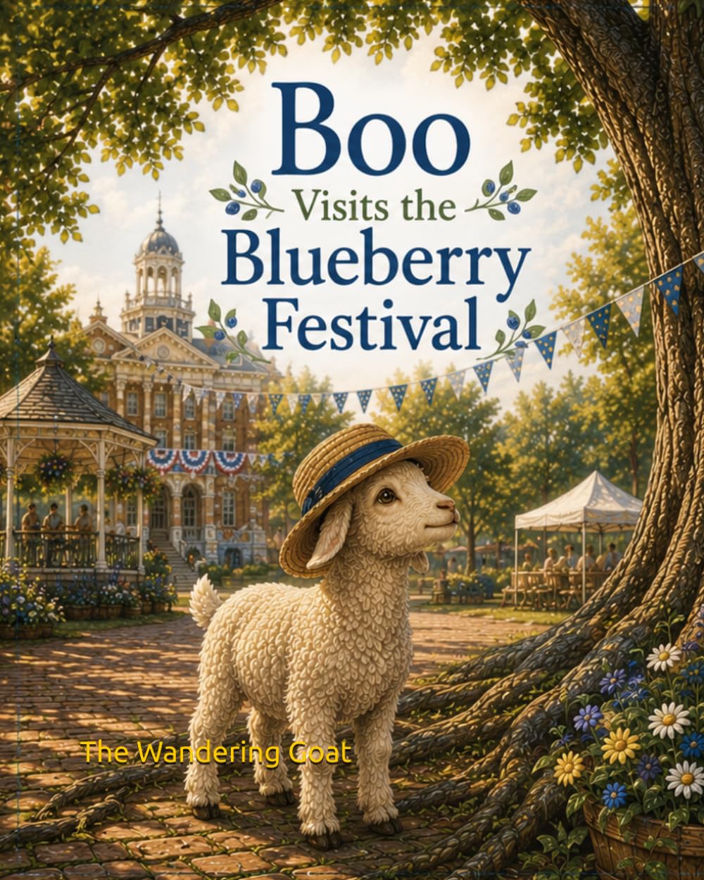 Boo Visits the Blueberry Festival