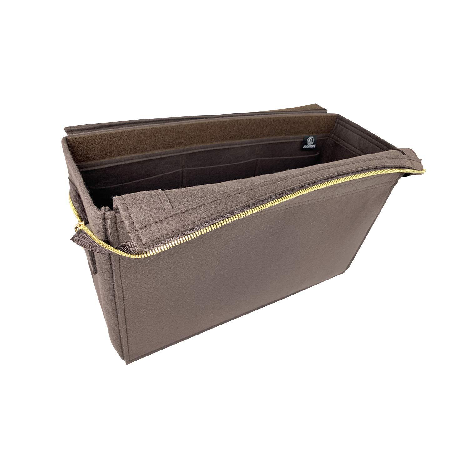 Bag Organizer for LV Onthego GM (OTG) [Detachable Zipper Top Cover] - Premium Felt (Handmade/20 Colors)