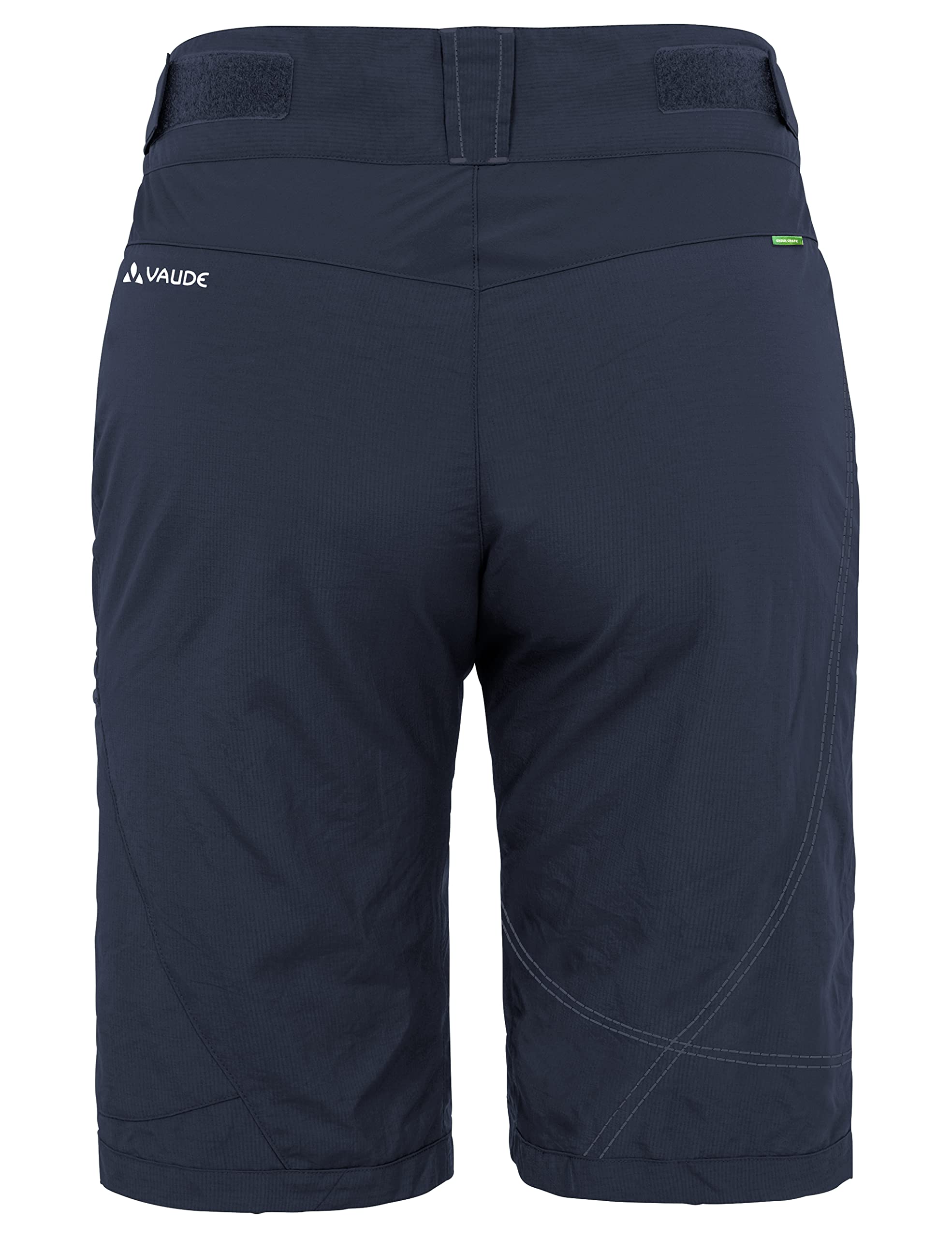 VAUDE Tamaro Shorts Radhose Damen mit Sitzpolster, Dark Sea, Gr. 38 – Ansicht 2