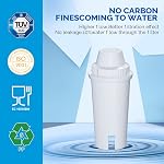 ICEPURE 15 Pitcher filtre de tasse, réduit le goût et l'odeur de chlore de l'eau du robinet, grande capacité 4.4 L, Compatible avec Brita Maxtra, Filtres 180 Litre, blanc