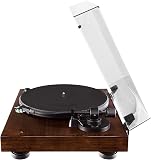 Fluance RT81 Elite High Fidelity Vinyl Turntable Record Player with Audio Technica AT95E Cartridge, Belt Drive, Built-in Preamp, Adjustable Counterweight, High Mass MDF Wood Plinth - Walnut - 8
