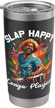 Congas Conga Drum Conga Music Conga Instrument Stainless Steel Insulated Tumbler