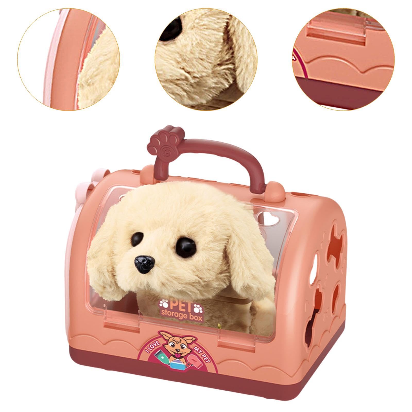 Qianly Casa de Juguete para Perros, Espacio Interactivo para Niños, Refugio de Peluche, Regalo Familiar, B, tal como se describe