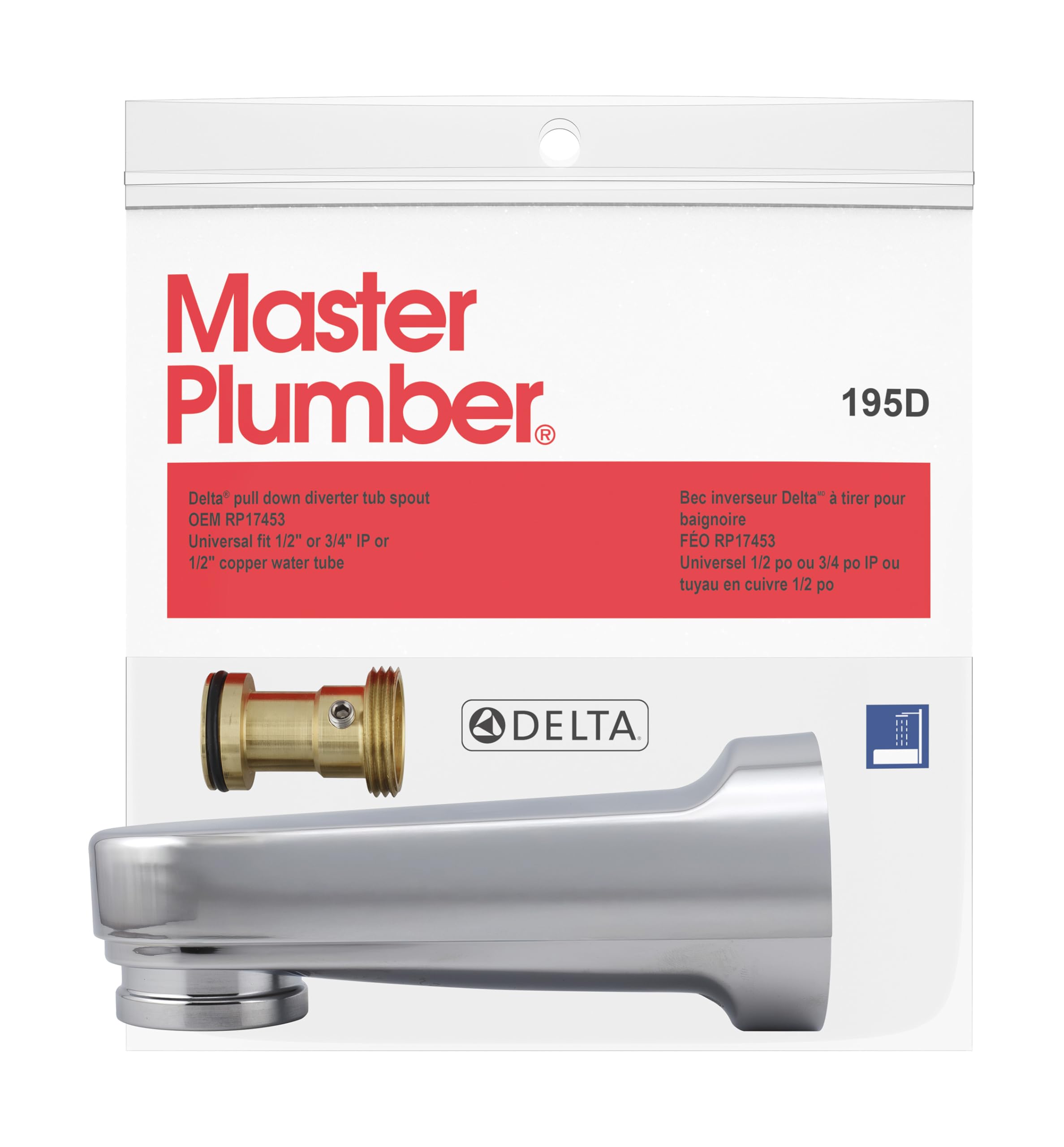 Master Delta Labeler Master Plumber Replacement Master Plumber 195D Diverter - Universal Fit ...
