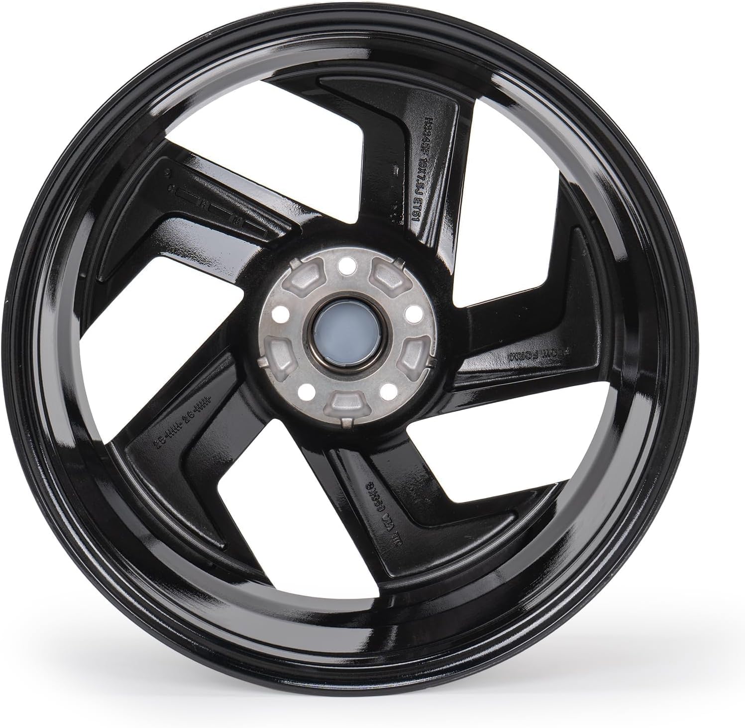 19"× 7.5" Replacement Wheel Rim Compatible with Hyundai Tucson 2022-2024, PCD 5×114.3mm, Offset 51mm, CB 67.1mm, Front or Rear Direct Replacement Black Rim