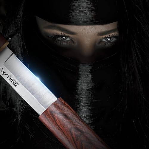 Miniatura 6 de TIVOLI Cuchillo de filete y deshuesador de 8.5 pulgadas para recortar carne, afilado forjado a mano alemán 1.4116 Super Steel Full Tang y diseño de