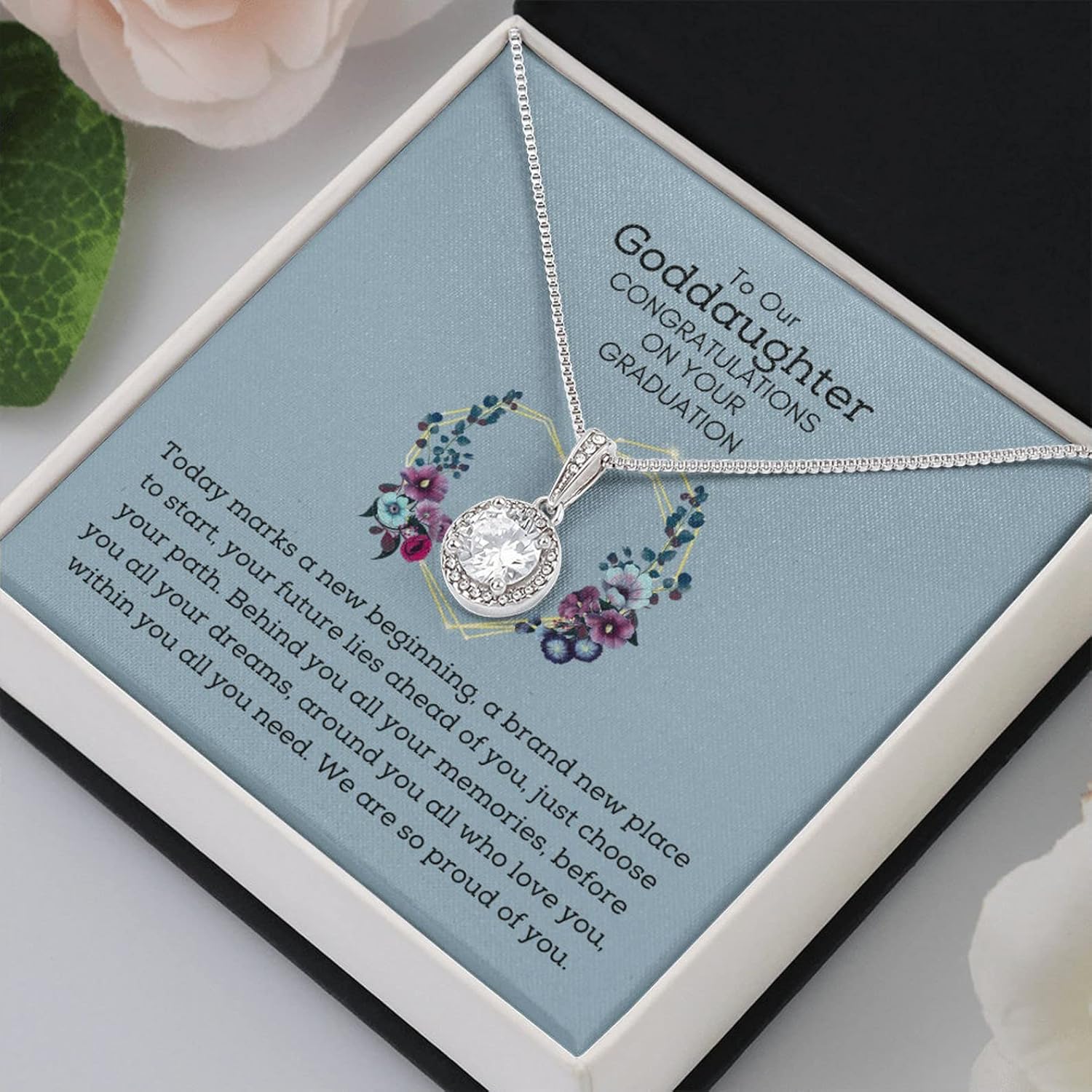 Miniatura 4 de Vitalicio Graduation Necklace For Her 2023 - Graduation Necklace 2019 For Women, Cadenas De Plata 925 Para Mujer, Regalos Para Graduacion 2023,