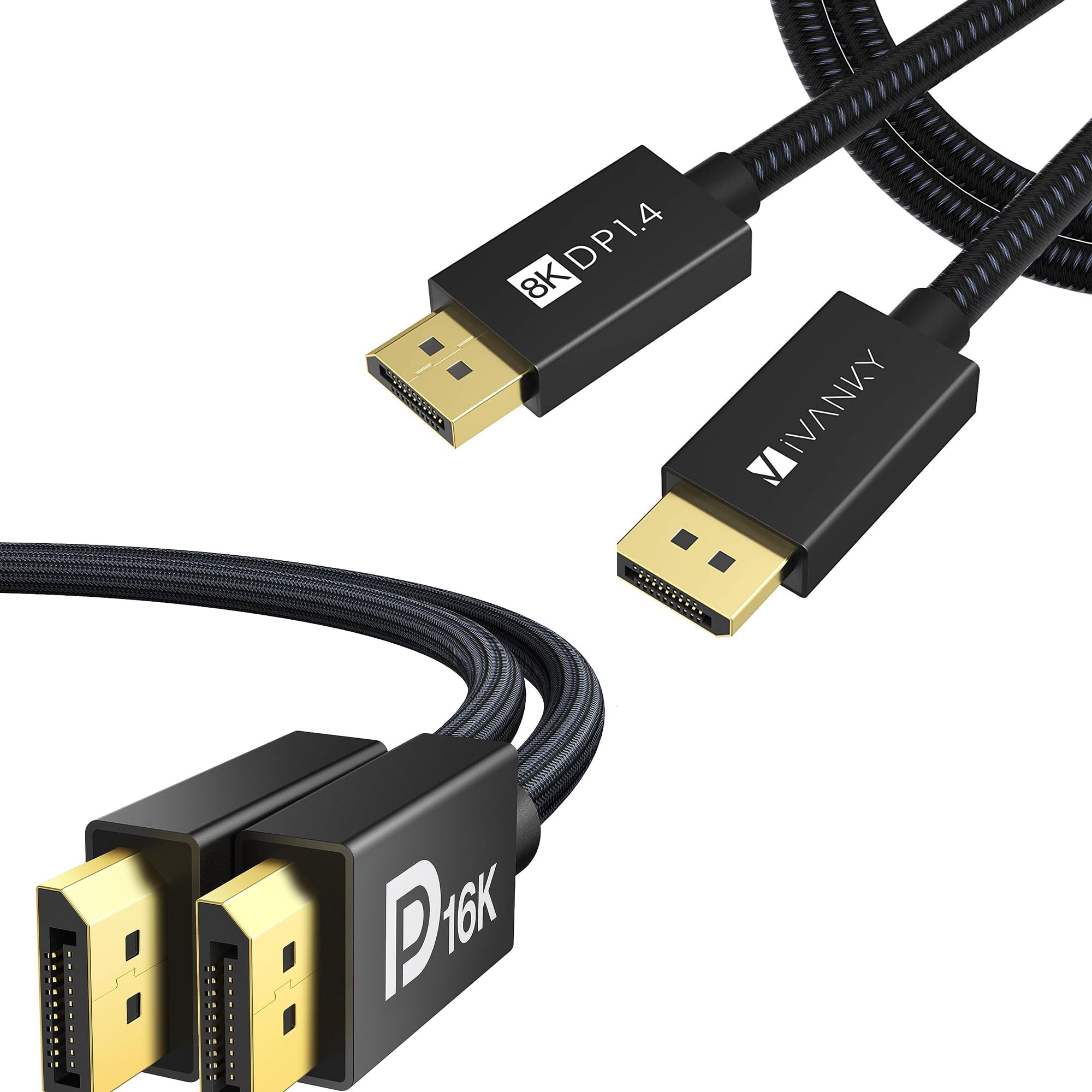 IVANKYVESA Certified DP Cable 1.4 + 16K DP Cable 2.1