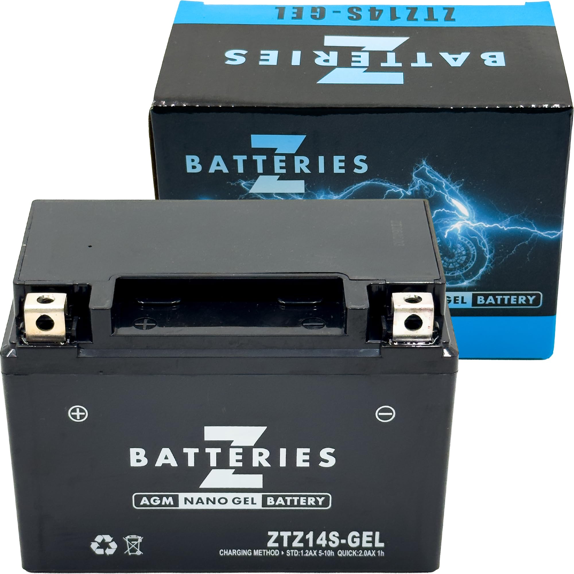 Amazon | Z BATTERIES バイクバッテリー Nano ジェル GEL AGM ZTZ14S