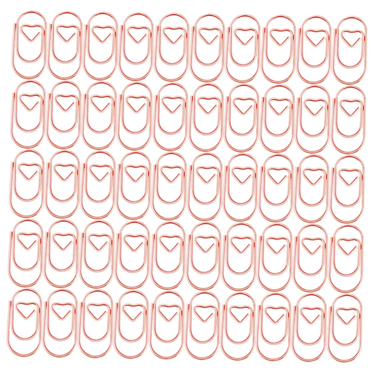 Tofficu 4 Sätze Lesezeichen Klammer Büroartikel Weichnachtsgeschke Büro Büroklammern Markierungen Bürobedarf Büroklammern Für Papierkram Draht Aus Kohlenstoffstahl Rose Gold 200 Stück * 4