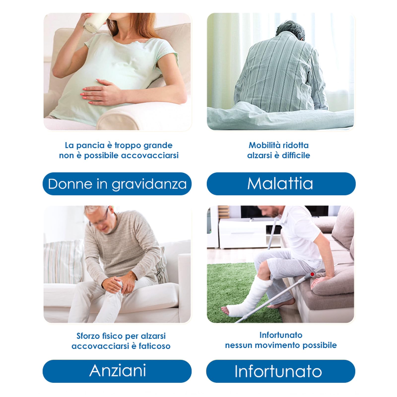 Sedia Comoda WC per Anziani, Sedia WC Pieghevole con Braccioli, Water Portatile per Adulti, Cesso Portatile Con secchio igienico e cuscino imbottito, Sedia da Doccia Disabili, (TY-0312)