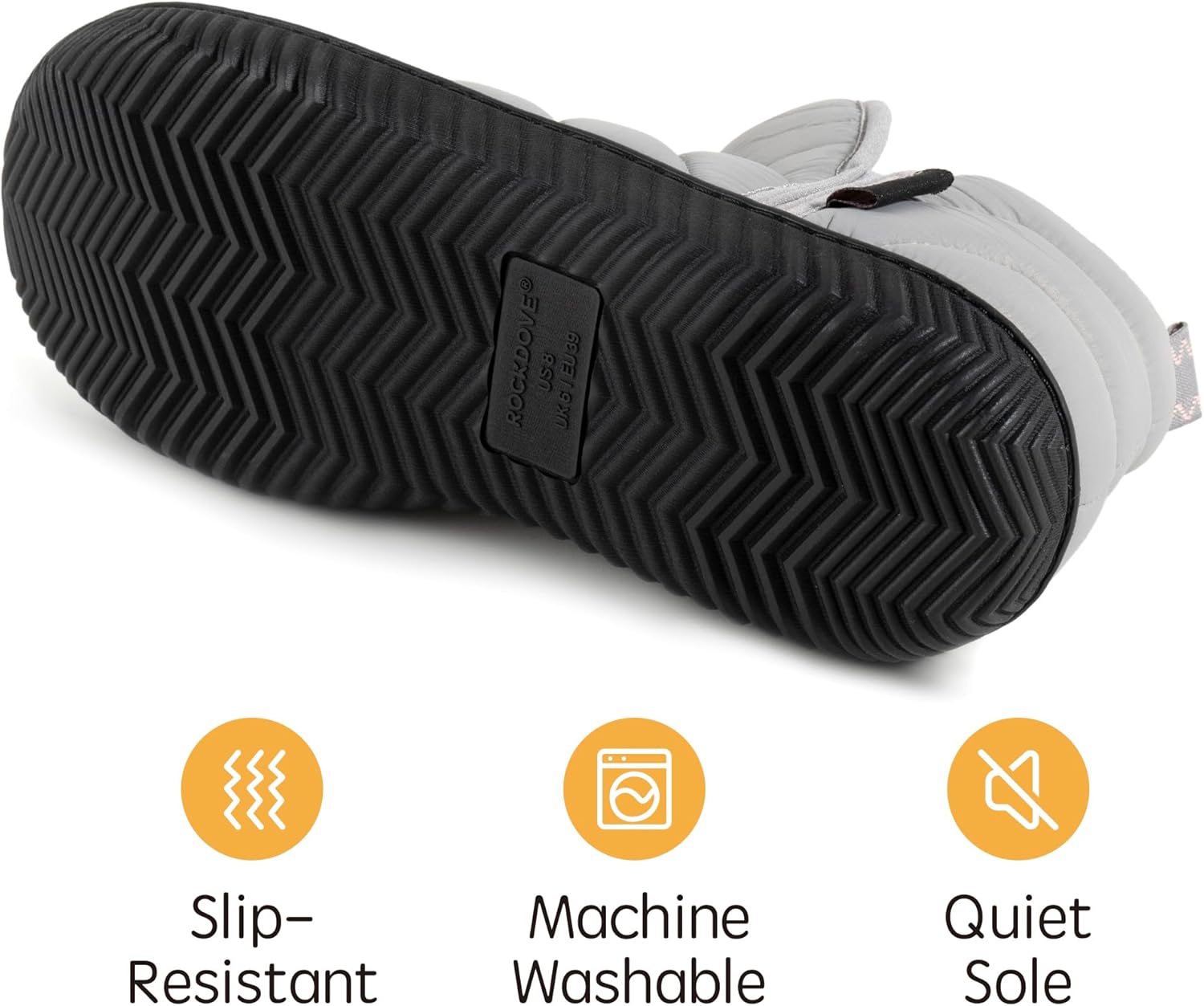 RockDove Women's Alpinz Puffer Bootie with Indoor Outdoor Sole - Image 6