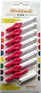 OPTIM Soft Interdental Brushes XXXX Fine -1.8mm Pink - 8 Brush Pack