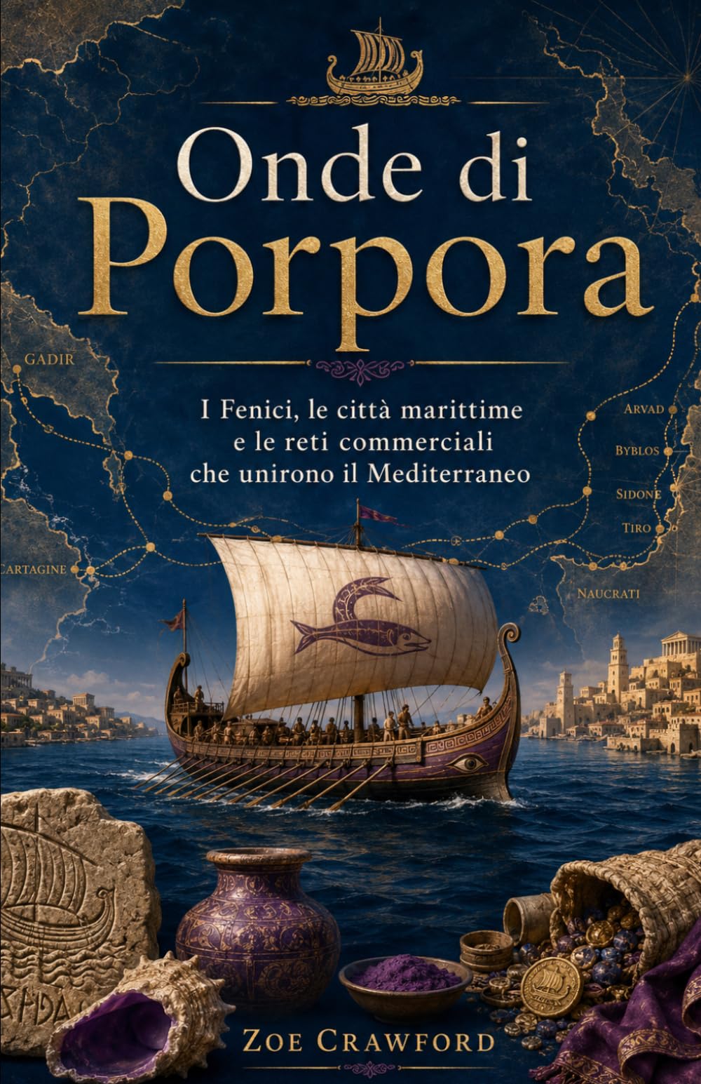Onde di Porpora: I Fenici, le città marittime e le reti commerciali che unirono il Mediterraneo