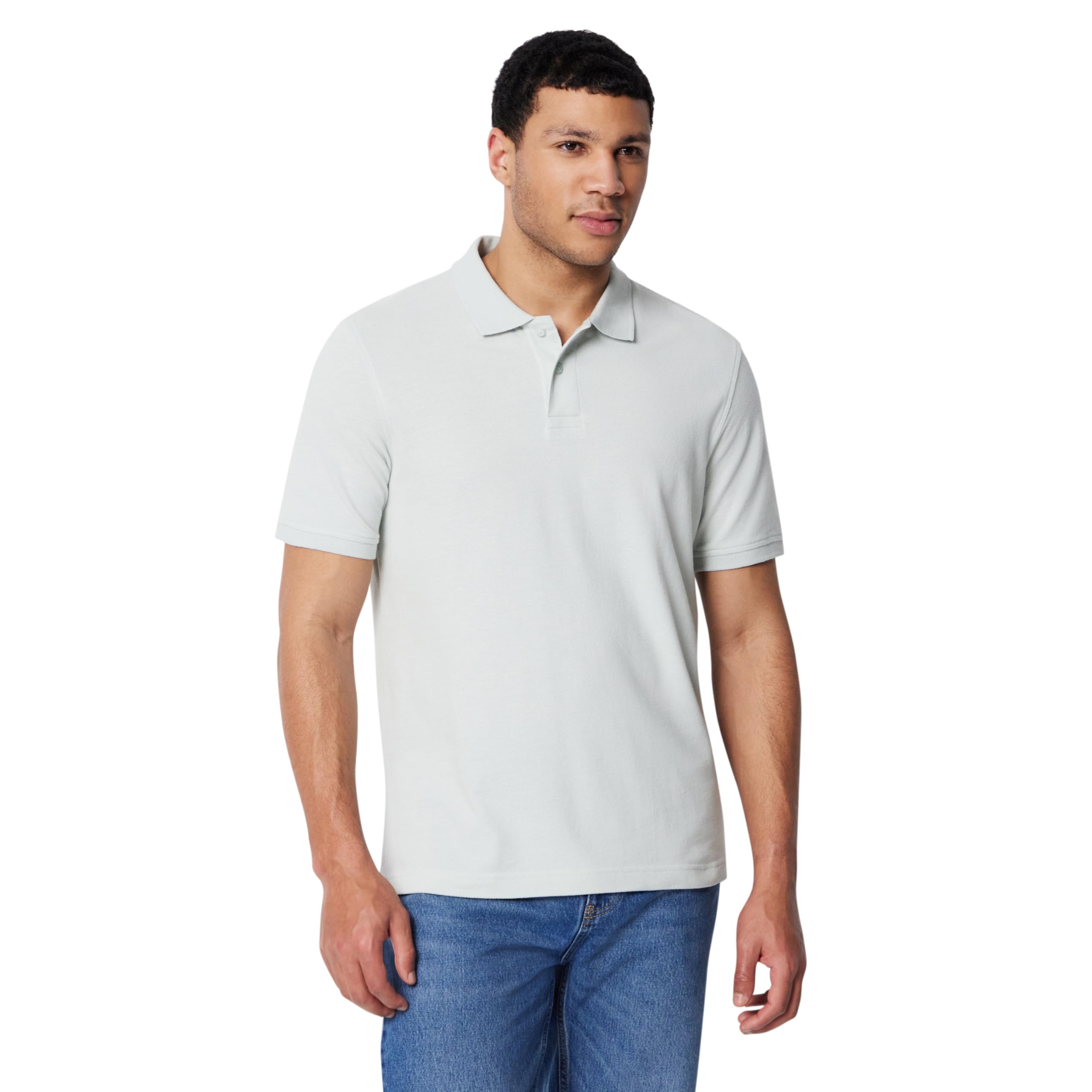 Amazon Essentials Men's Regular-Fit Cotton Pique Polo Shirt