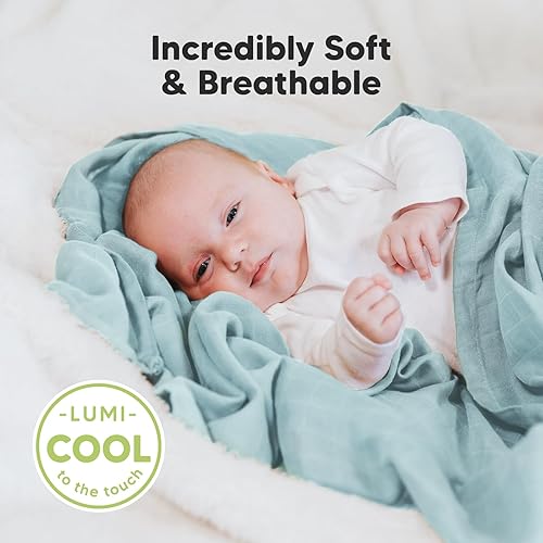 Miniatura 6 de KeaBabies Paquete de 2 sábanas pequeñas para cuna y 4 mantas de muselina para bebés, niños y niñas, sábanas de paquete y juego, mantas orgánicas