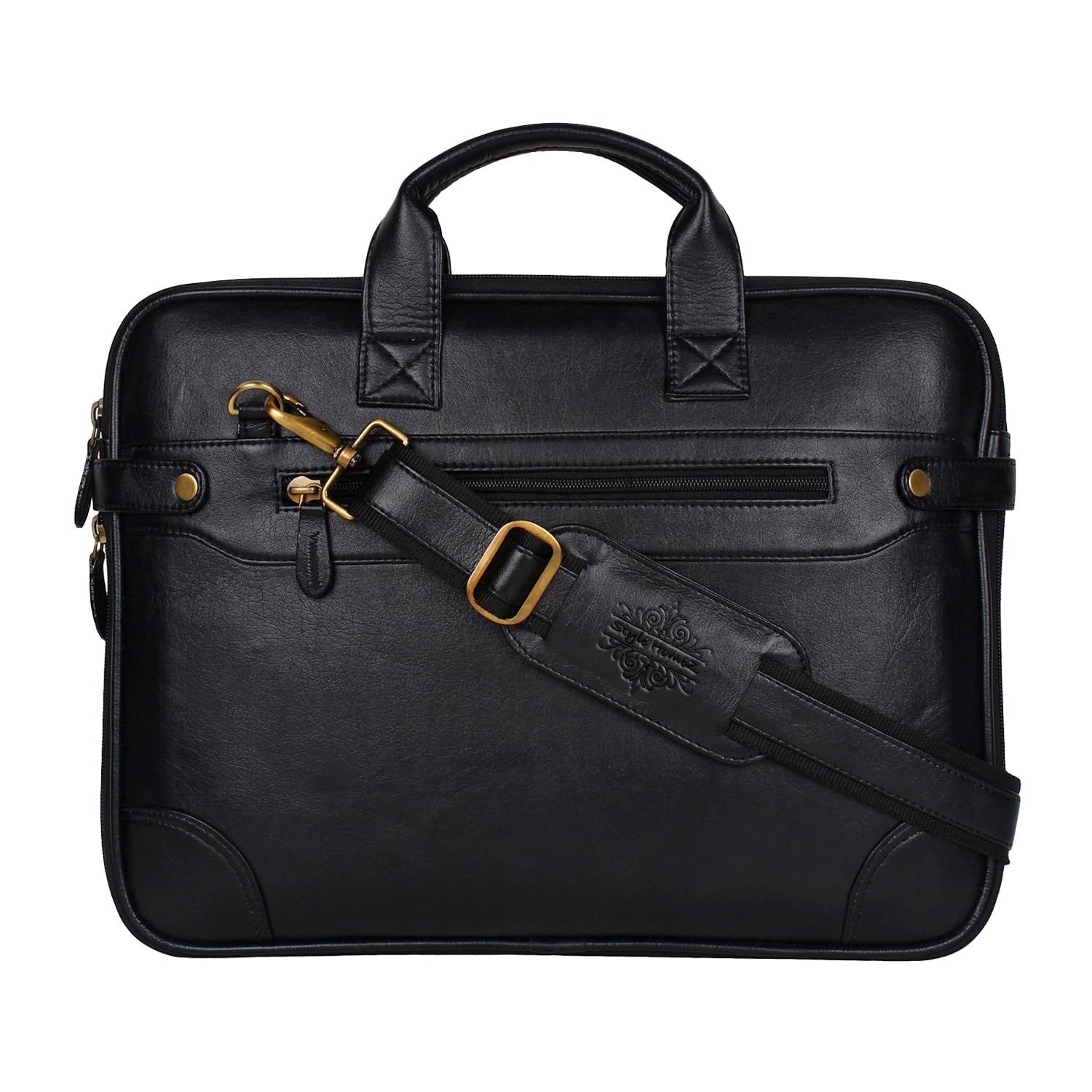 See full amazon price history chart for Style Homez MORISSON, Premium Leatherette Everyday Office Laptop Messenger Bag 15.6", Metal Black Color Style Homez MORISSON, Premium Leatherette Everyday Office Laptop Messenger Bag 15.6", Metal Black Color (B078TJ3XNJ) Amazon Price History, Amazon Price Tracker
