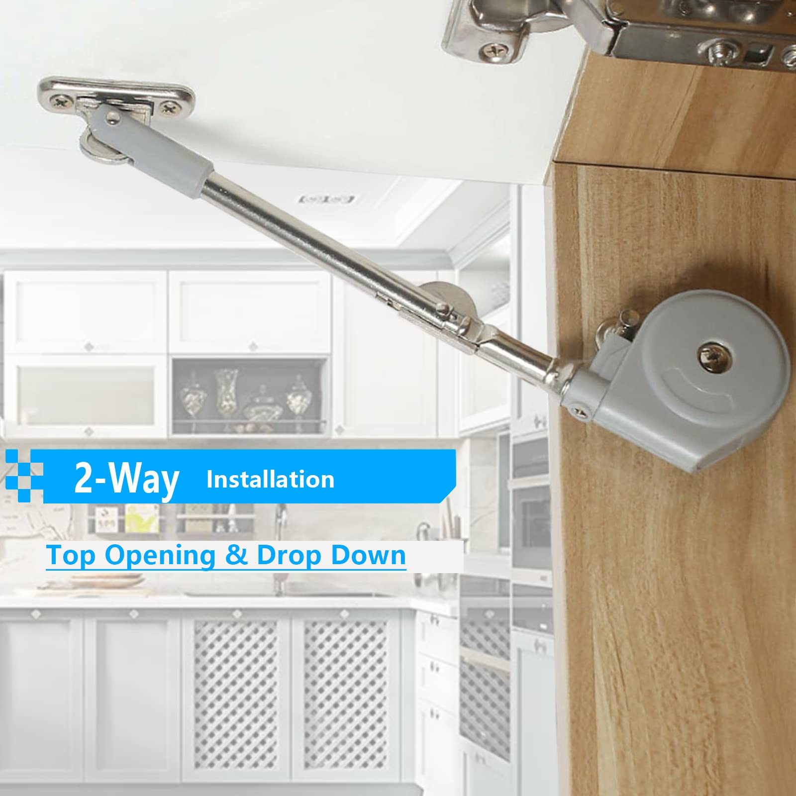 Lid Stay 105 Degree Open With Soft Close, Lid Support For Toy Box And Upward Top Opening Flap Doors, Easy To Install (pack Of 1) P 335864036